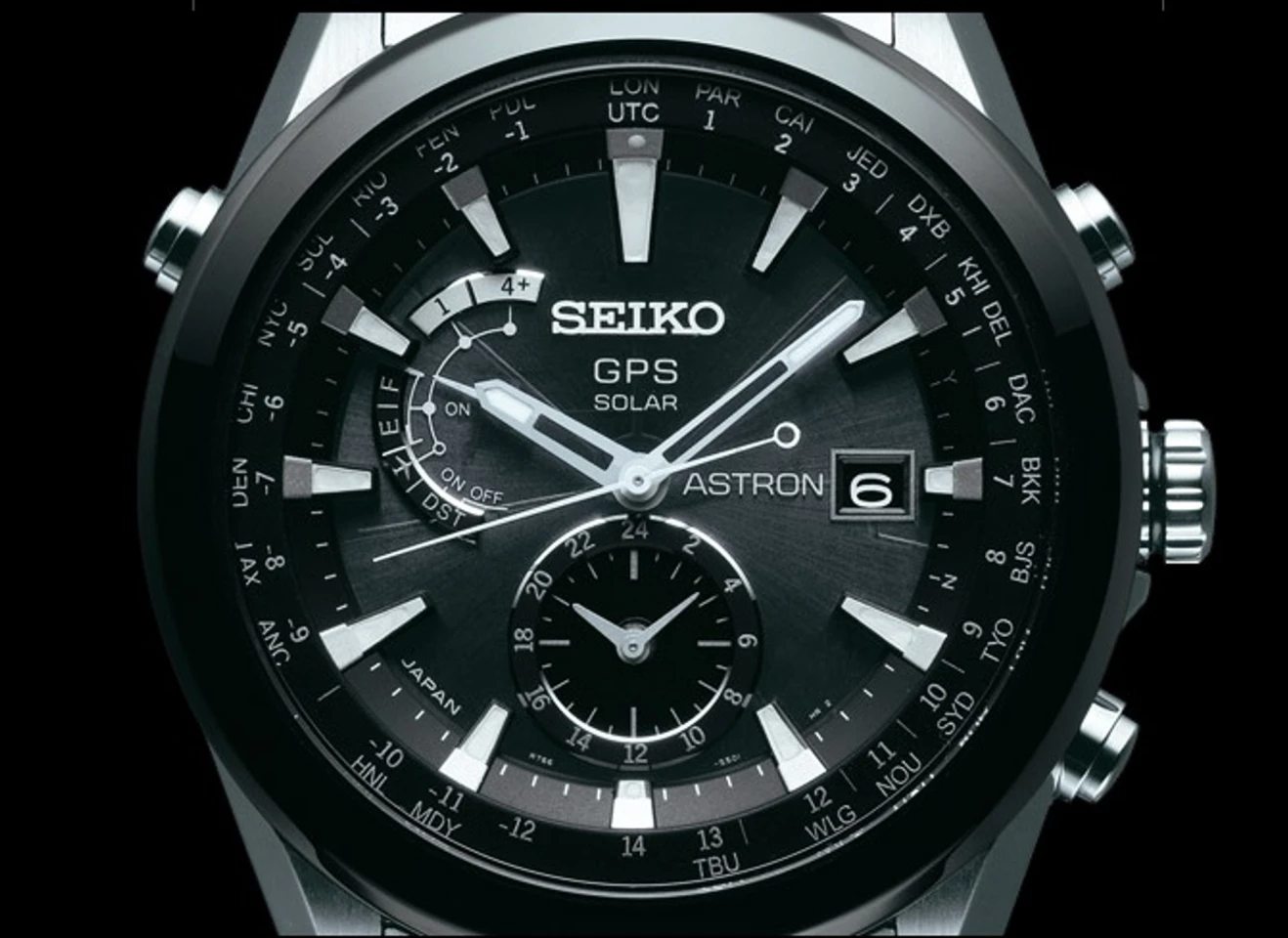 Seiko Astron watch uses GPS to set the time anywhere in the world